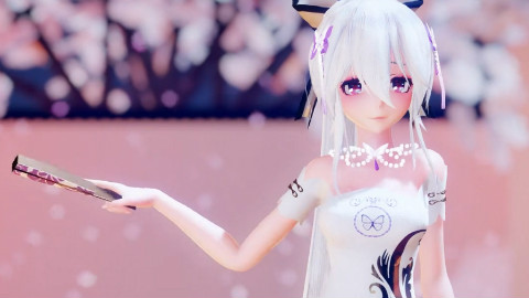 【MMD】弱音 中国风- 寄明月